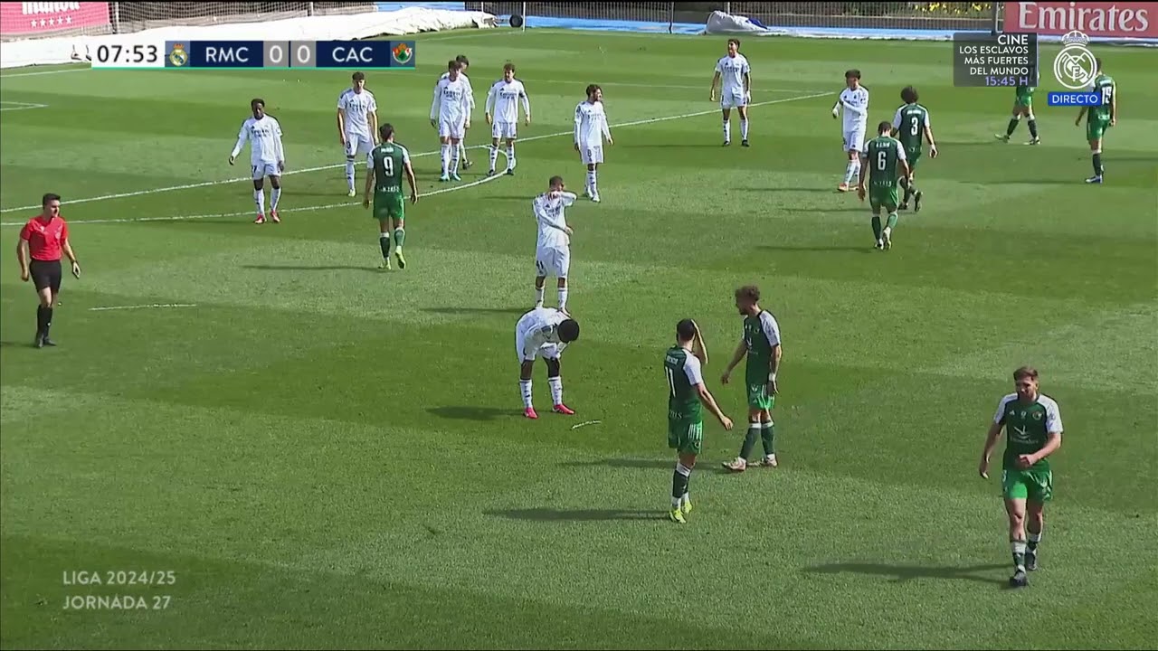Real Madrid C - CP Cacereño (Liga 2024-2025)