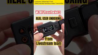DJI Pocket 3 &amp; WL087Pro | Best wireless video transmission solution  | REAL USER UNBOX