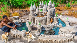 Build Amazing Rock Castle Dog House For Them
