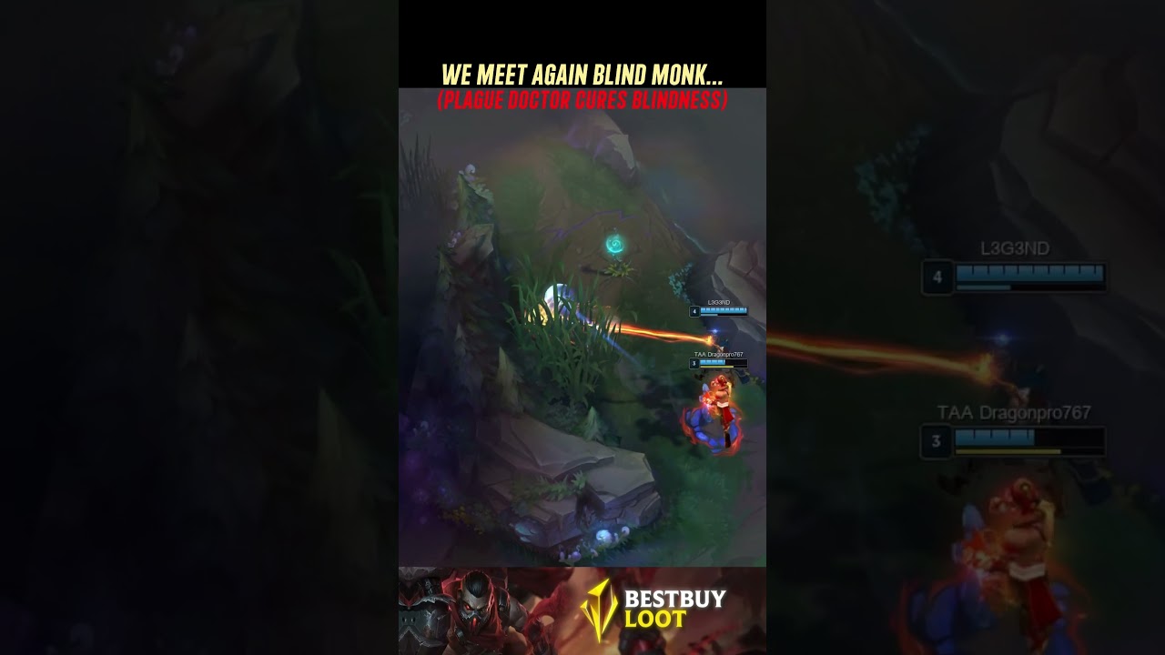 Meeting the Blind Monk is always a deadly event 🤪