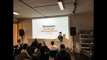 ReasonML by Jared Forsyth (@jaredforsyth)