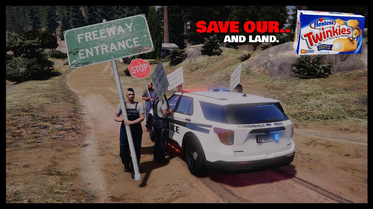 Redneck Rp Redneck Protest in GTA RP - YouTube