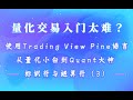 量化交易入门太难？使用trading view Pine语言从小白到Quant大神--标识符与运算符（3）