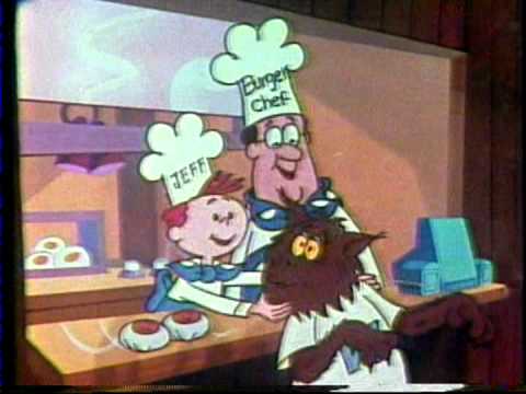 Burger Chef animated commercial- 1976