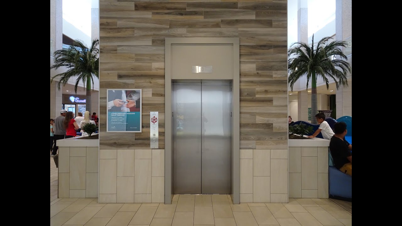 KONE Glass Elevator at Shoppes at Carlsbad (Plaza Camino Real) - Carlsbad, CA