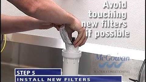 How to Change the The Millennium Reverse Osmosis Filters without Sanitizing | Quick Change