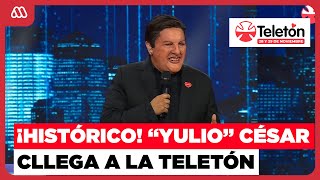 Teletón 2025 Por Primera Vez Yulio César Llegó A Desordenar La Teletón