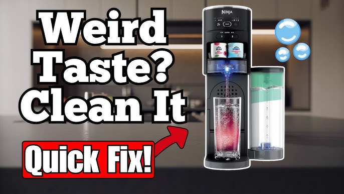 Ninja Thirsti flavor cartridge bay disassembly cleaning