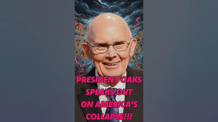 🔥President Oaks Speaks Out on America's COLLAPSE!🔥(⚖️Constitution at RISK???⚖️)