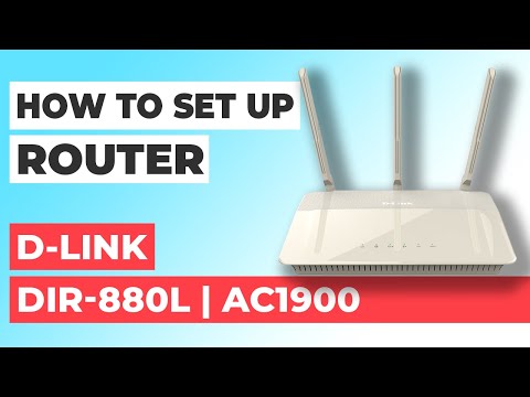 ✅ How to Set Up D-Link DIR-880L WiFi Router | How to Setup D-LINK AC1900 DIR-880L