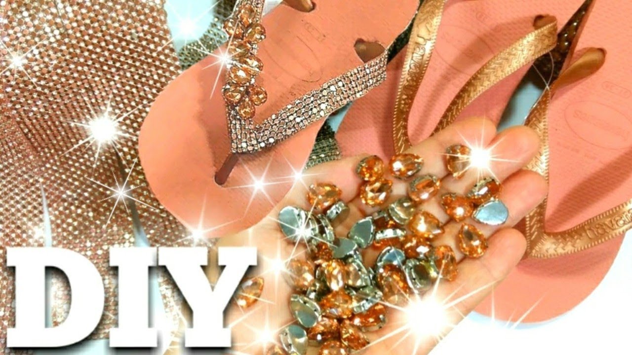 ✨DIY HAVAIANAS ROSE NUDE ✨- FAÇA SEU PRÓPRIO CABEDAL✨