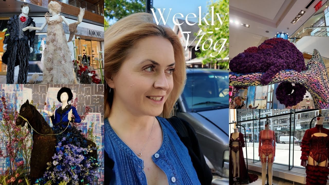 NYC Days: Macy's Flower Show, FIT Dress Exhibit & Fleurs de Villes Downtown Abbey at Hudson Yards