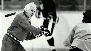 John Brophy teaches the Leafs how to play tough . screenshot 4
