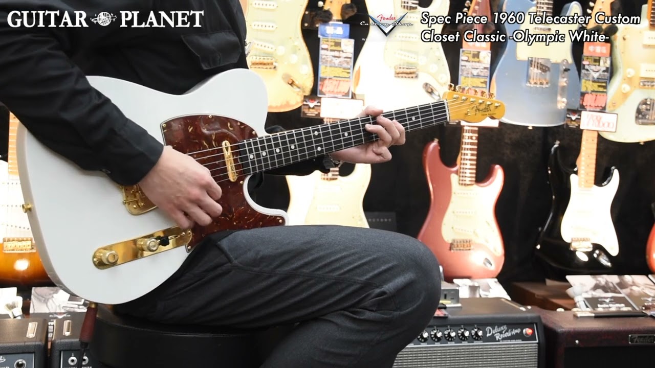 SOLD】~Spec Piece~ 1960 Telecaster Custom Closet Classic -Olympic