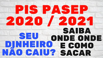 Em qual conta cai o PIS?