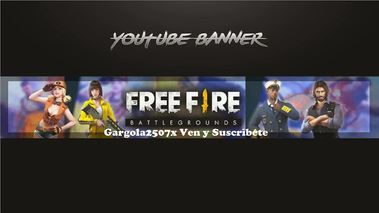 Featured image of post Banner Youtube Free Fire Png Find the best youtube banner wallpaper on getwallpapers