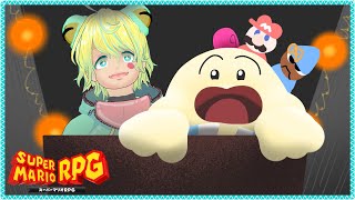 🔴炭鉱のトロッコでカエルご満悦／思い出を追うカエルのスーパーマリオRPG