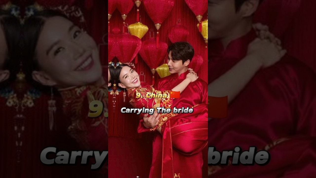 Top 10 countries with their wedding traditions 