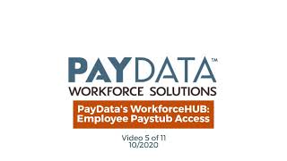WorkforceHUB - Employee Paystub Access