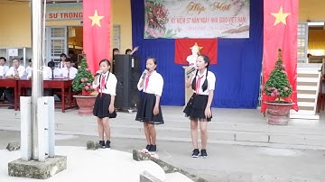 Văn nghệ chào mừng 20/11/2019 Trường THCS An Phú Tân