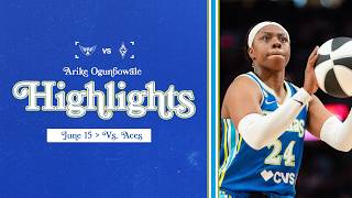 Highlights: Arike Ogunbowale Scores 22 Points & 7 Assists vs Las Vegas Aces | 6.15.26