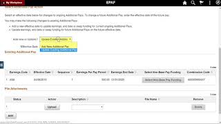 GT eForms™ Demo: PeopleSoft Supplemental Pay eForm