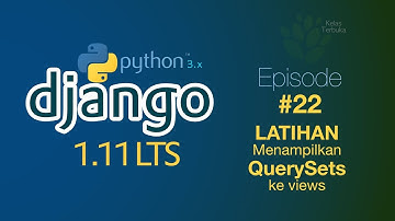 Belajar Django #22 - Latihan Querysets ke Views