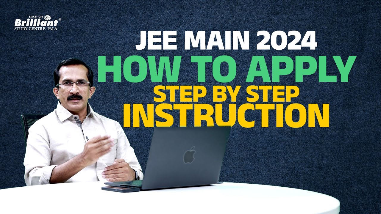 JEE Main 2024 | HOW TO APPLY ? | Step By Step Instructions - YouTube