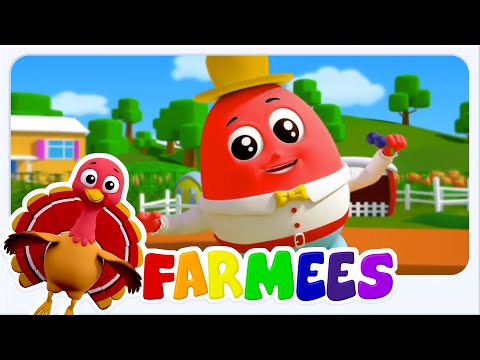 Humpty Dumpty Sang + Flere Barnerim For Førskolebarn - Farmees
