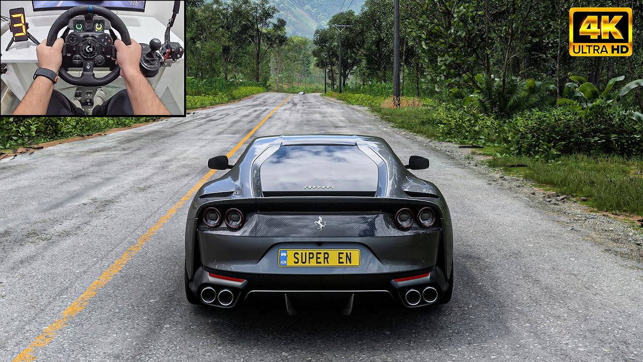 Ferrari 812 Superfast - Forza Horizon 5 | Logitech G923 Steering Wheel