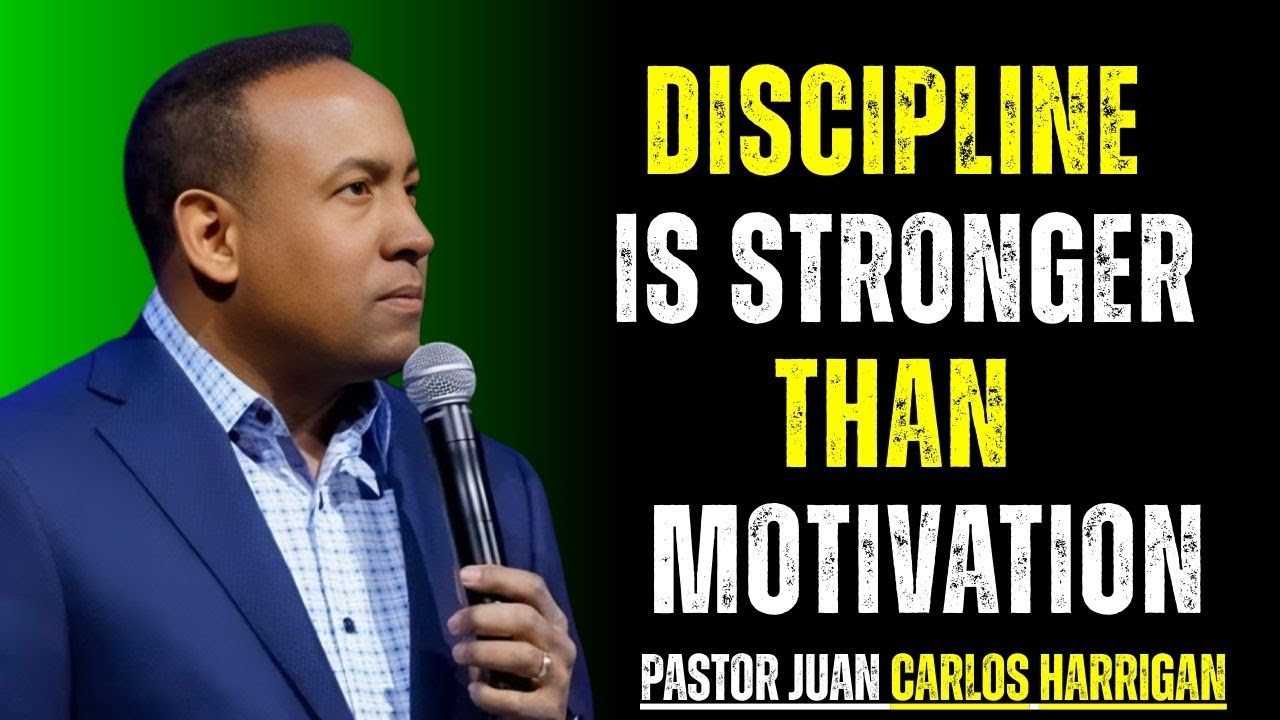 Discipline Is Stronger Than Motivation | Text Motivational Speech | Pastor Juan Carlos Harrigan