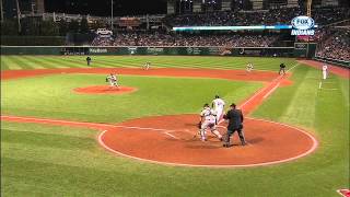 2013/09/24 Bourn singles, advances on error