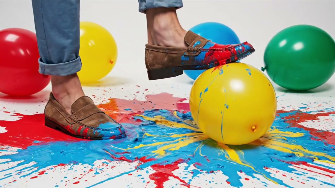 Balloon satisfying short 😍❤️🔥 