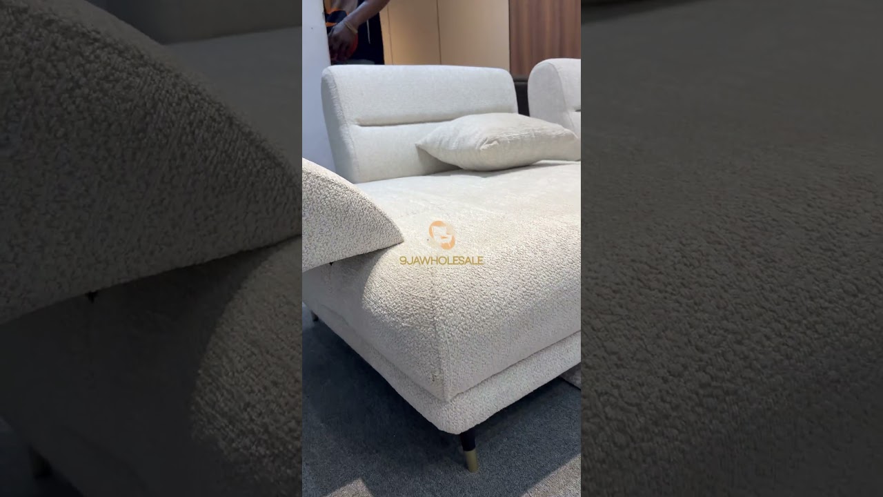 Beautiful Contemporary L - Shape sofa - #3.3m, table - 