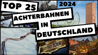 Top 25 Achterbahnen in Deutschland 2024 (meiner Meinung nach) | Random Rankings