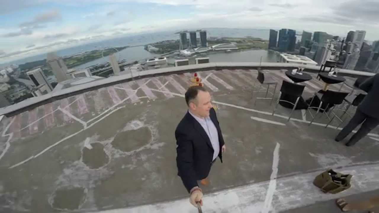 Jen Bday Helipad atop Swissotel, Singapore YouTube