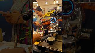 Beginners first Love shape latte art tutorial ☕ #coffeelatteart #coffeeart #bangladesh #sipcoffee