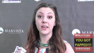 Lexi Giovagnoli talks about her role at The Legend of Alice Flagg Premiere at Arena Cinema in Hollyw