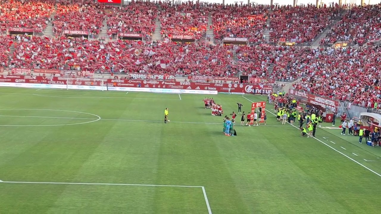 Saltan los jugadores Real Murcia vs Nástic de Tarragona (+ mosaico)