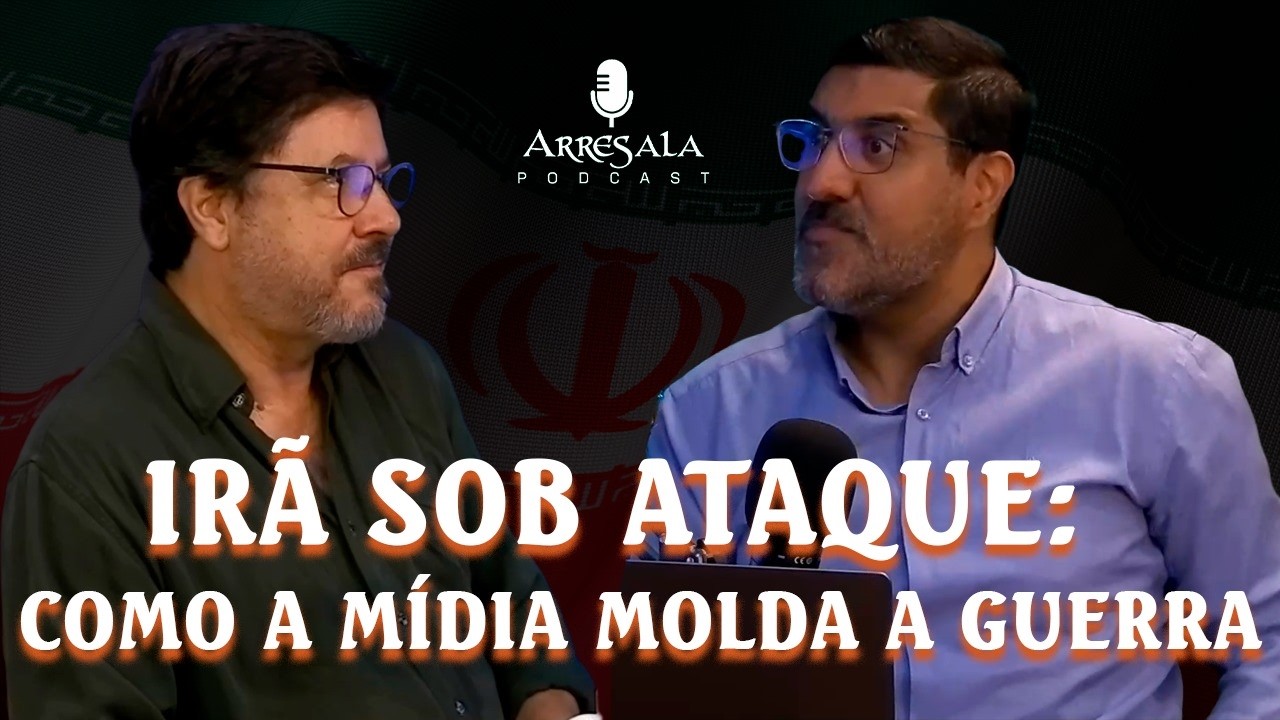 IRÃ SOB ATAQUE: COMO A MÍDIA MOLDA A GUERRA // NORIAN SEGATTO - Arresala Podcast #61