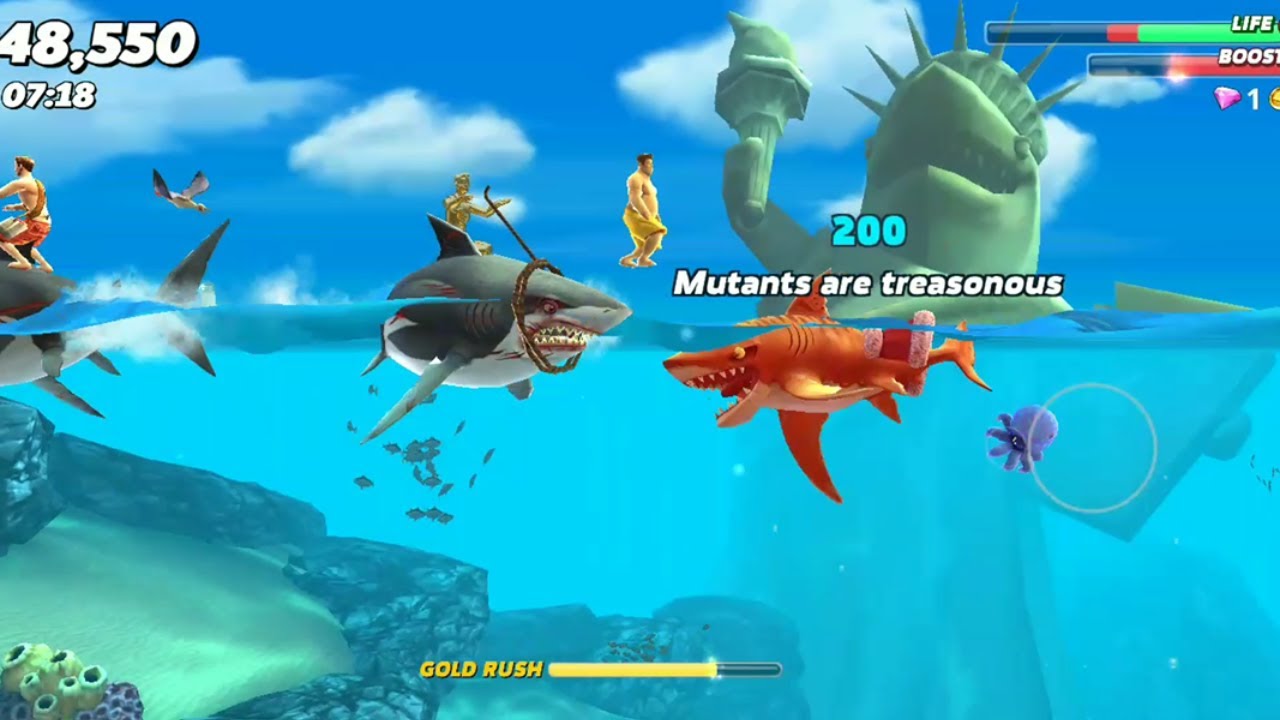 Hungry Shark world  Tiger Shark || Game play || Video Game || Android Game || Extreme Gamer Sk