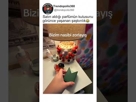 Satın Aldığı Parfüm Kılıfını Görünce Ne Yapacağını Bilemeyiş😂😅