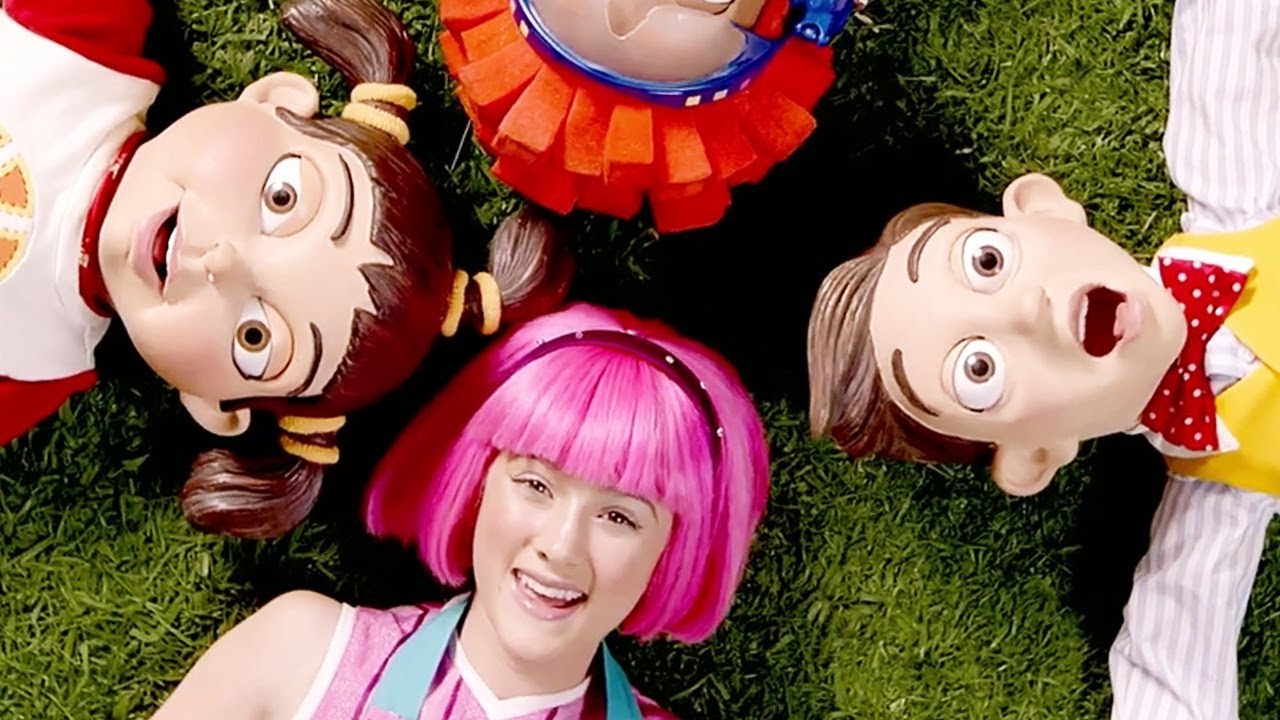 Lazy Town Stephanie Playing On The Playground | Lazy Town Songs