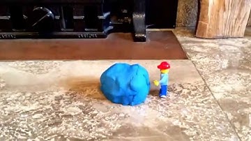 The blob stop motion animation