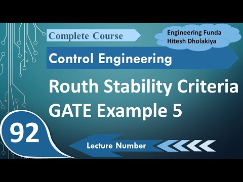 5 Routh Stability Criterion: Steps, Process, and GATE Example in Control Systems