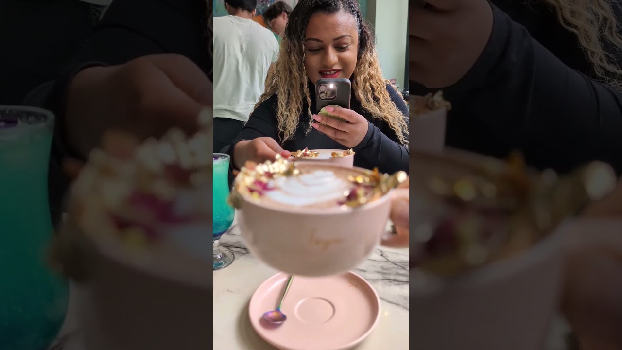 Posh café on Oxford Street Central London 