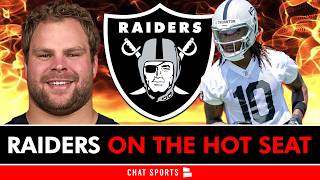 Raiders On The HOT SEAT! Raiders Rumors Before NFL Roster Cut Day