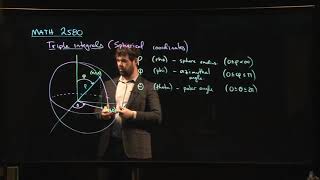 Introducing spherical coordinates