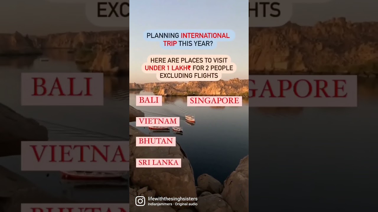 International Trip Planning | DIY Itinerary