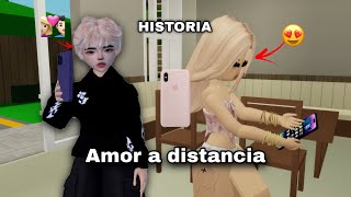 Amor a Distancia 💔✈️ l Historia de Roblox